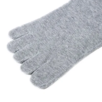 Solid Color Five Finger Toe Socks - Image 9