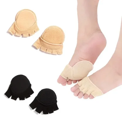 Comfy Half Toe Socks with Fingerless Design - Image 5