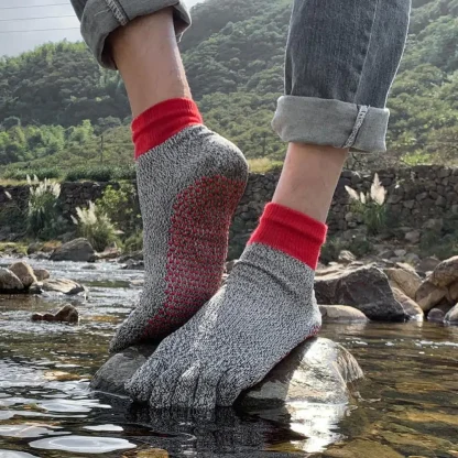 Comfortable Socks with Anti-Slip Decor