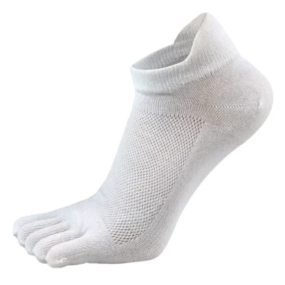 Soft Elastic Ankle Socks with Plain Color - Image 2