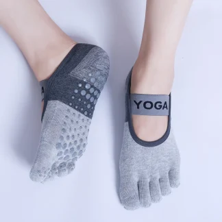 Breathable Non-Slip Ankle Socks for Yoga