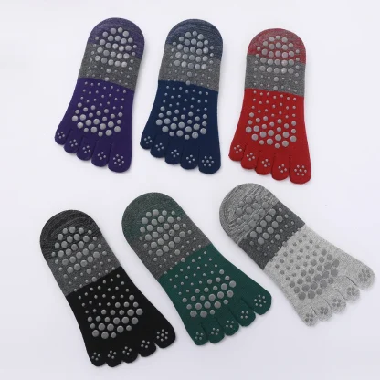 Breathable Non-Slip Ankle Socks for Yoga - Image 7