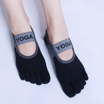 Breathable Non-Slip Ankle Socks for Yoga - Image 8