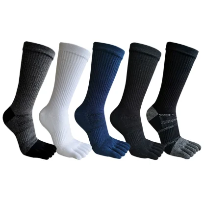 Long Compression Sweat-Absorbing Fitness Socks - Image 2