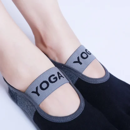 Breathable Non-Slip Ankle Socks for Yoga - Image 6