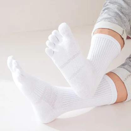 Long Compression Sweat-Absorbing Fitness Socks - Image 5