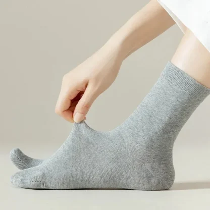 Two Toed Finger Socks with Solid Color - Image 6