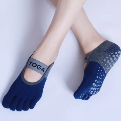 Breathable Non-Slip Ankle Socks for Yoga - Image 10